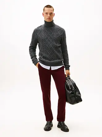TOMMY HILFIGER | Chino DENTON | dunkelrot